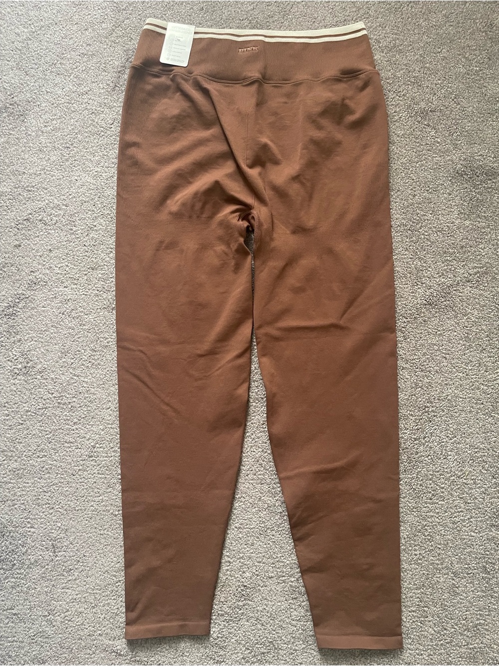 Pink Victoria secrets Brown Stretch Knit leggings